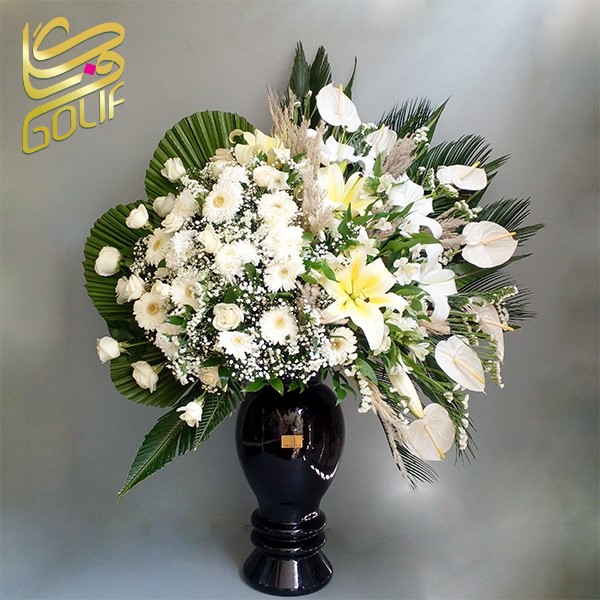 جام گل تسلیت ترحیم ختم ارسال مراسم مجالس ختم ارسال بهشت زهرا ارسال رایگان زیبا لاکچری ارسال فوری سریع گل فروشی آنلاین گل فروشی گلیف golif جعبه گل زیبا لاکچری آنترویم لیلیوم ارکیده