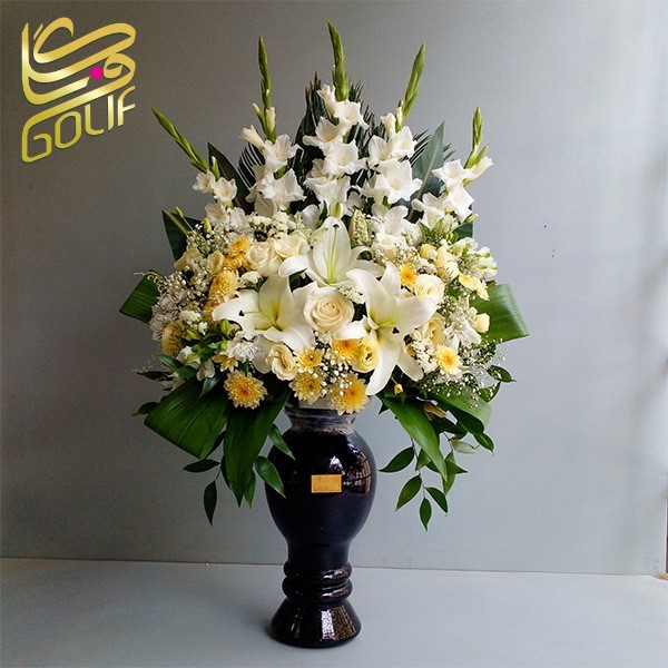 جام گل تسلیت ترحیم ختم ارسال مراسم مجالس ختم ارسال بهشت زهرا ارسال رایگان زیبا لاکچری ارسال فوری سریع گل فروشی آنلاین گل فروشی گلیف golif لیلیوم ارکیده انتوریوم داوودی